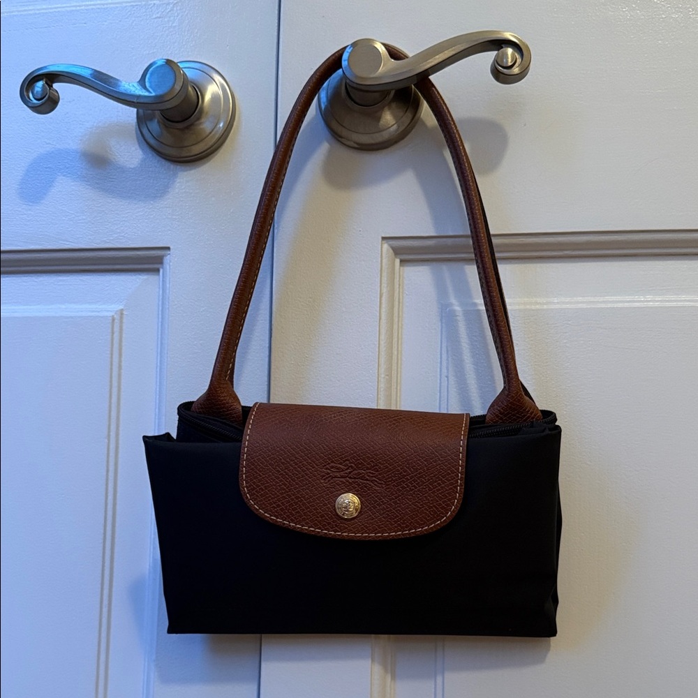 Medium Long Champ Le Pliage Tote Bag
